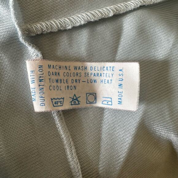 VTG Cami Ladies 38 Baby Doll Blue Lace Straps Coquette Feminine Romantic USA - Picture 11 of 12